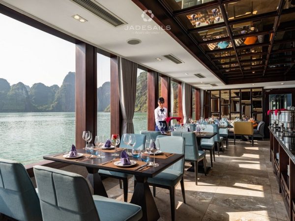 6성급 제이드 세일 크루즈 당일 투어 (가이드- 식사- 입장권 포함) Du thuyền Ngày Jade Sail Cruise 6* - Ảnh 2