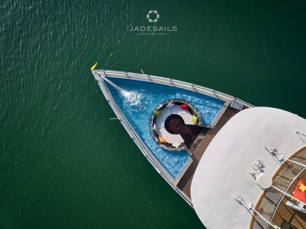 6성급 제이드 세일 크루즈 당일 투어 (가이드- 식사- 입장권 포함) Du thuyền Ngày Jade Sail Cruise 6* - Ảnh 6
