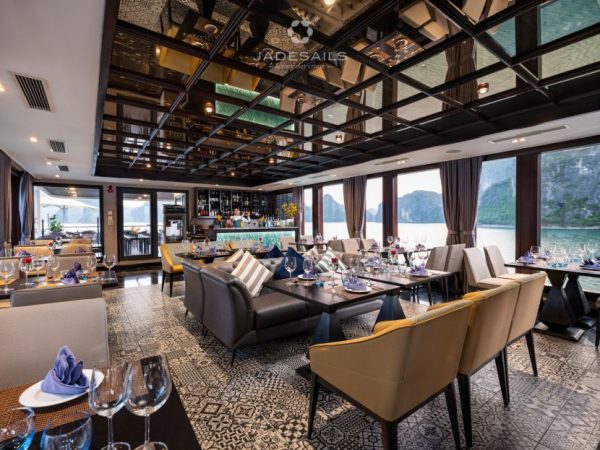 6성급 제이드 세일 크루즈 당일 투어 (가이드- 식사- 입장권 포함) Du thuyền Ngày Jade Sail Cruise 6* - Ảnh 8
